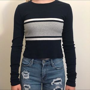 Striped long sleeve
